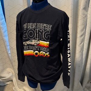 Broadway Back to the Future long sleeved tshirt